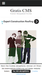 Mobile Screenshot of gratis-cms.com
